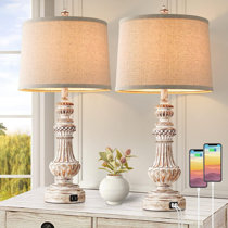 Wayfair | Country / Farmhouse USB Table Lamps You'll Love in 2023